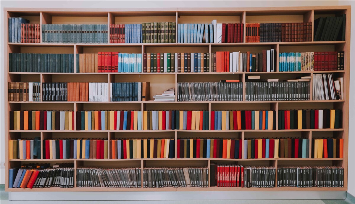 Фотошпалери велика книжкова колекція вдома