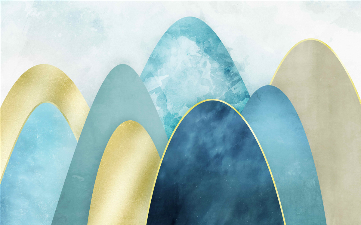 Фотошпалери вершини зимових гір, вкриті холодом