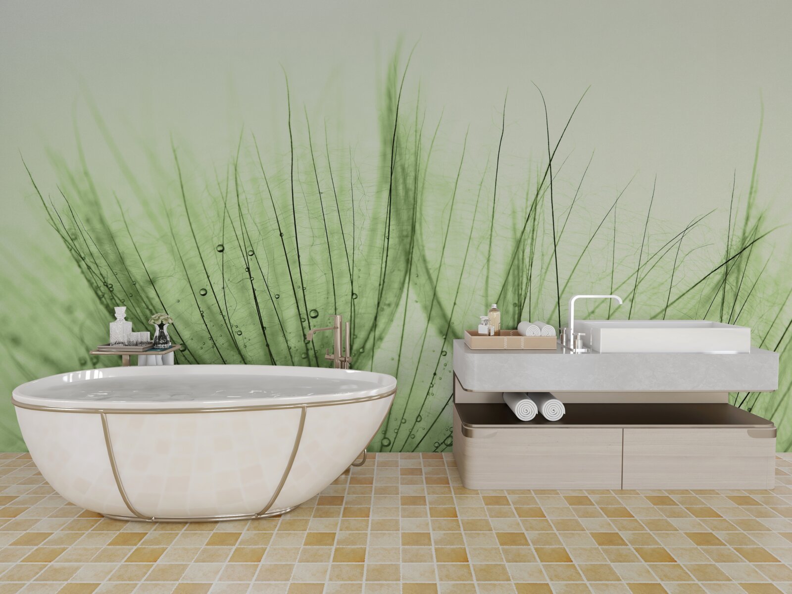 Фотошпалери колекція повітряних кульбаб