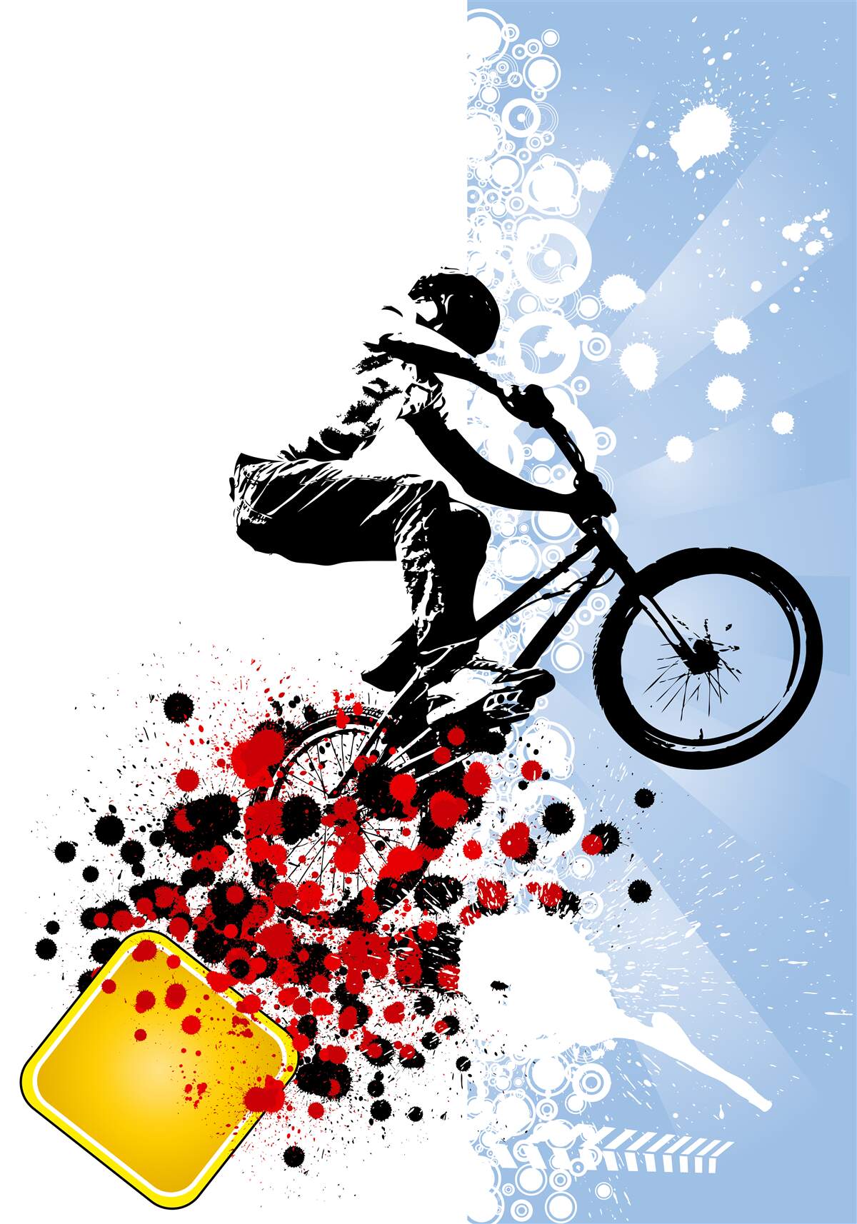 Фотошпалери bmx-райдер стрибок