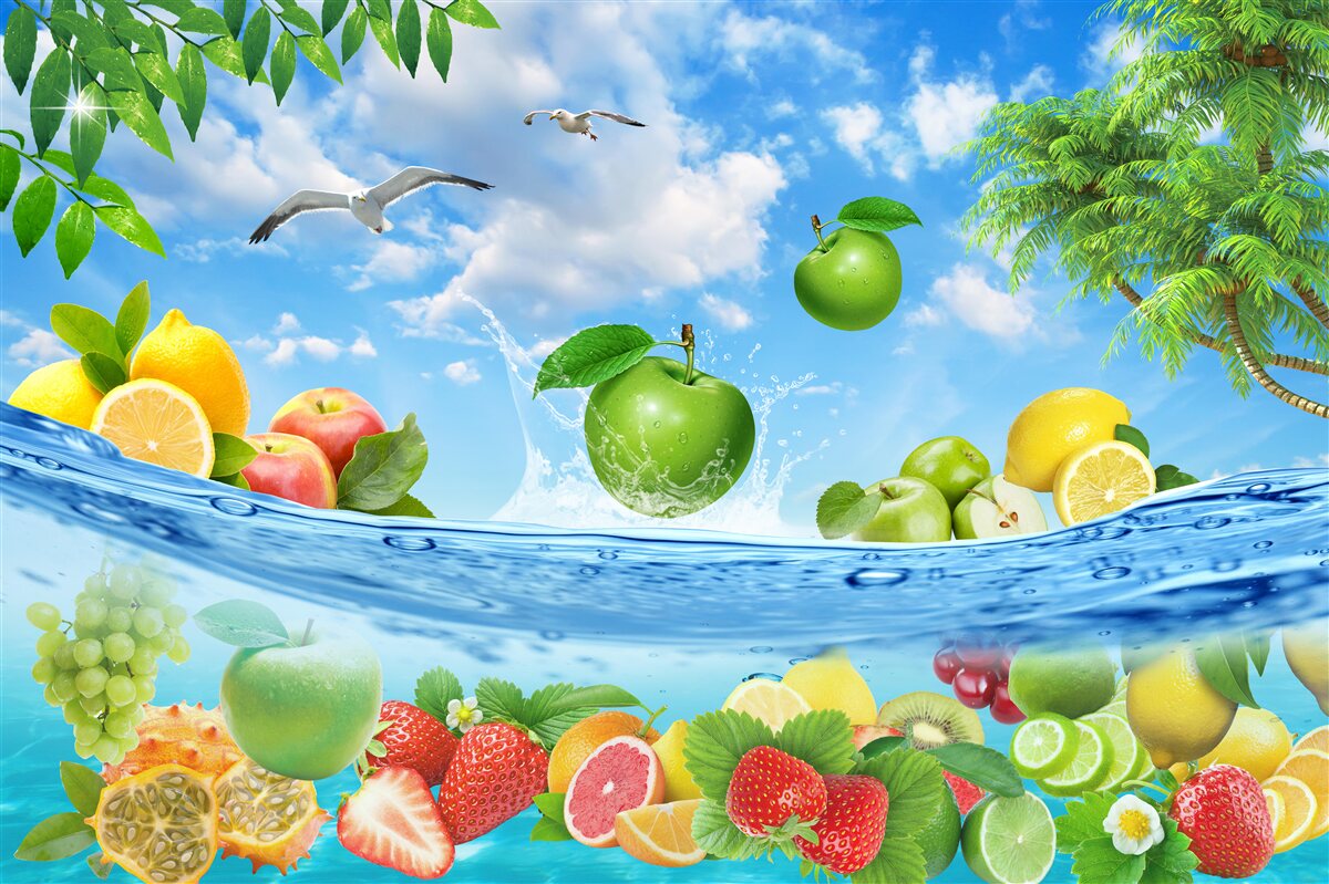 Фотошпалери свіжість морепродуктів