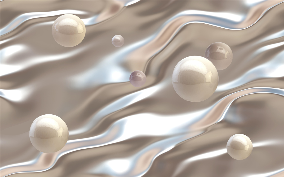 Фотошпалери перламутр на шовку