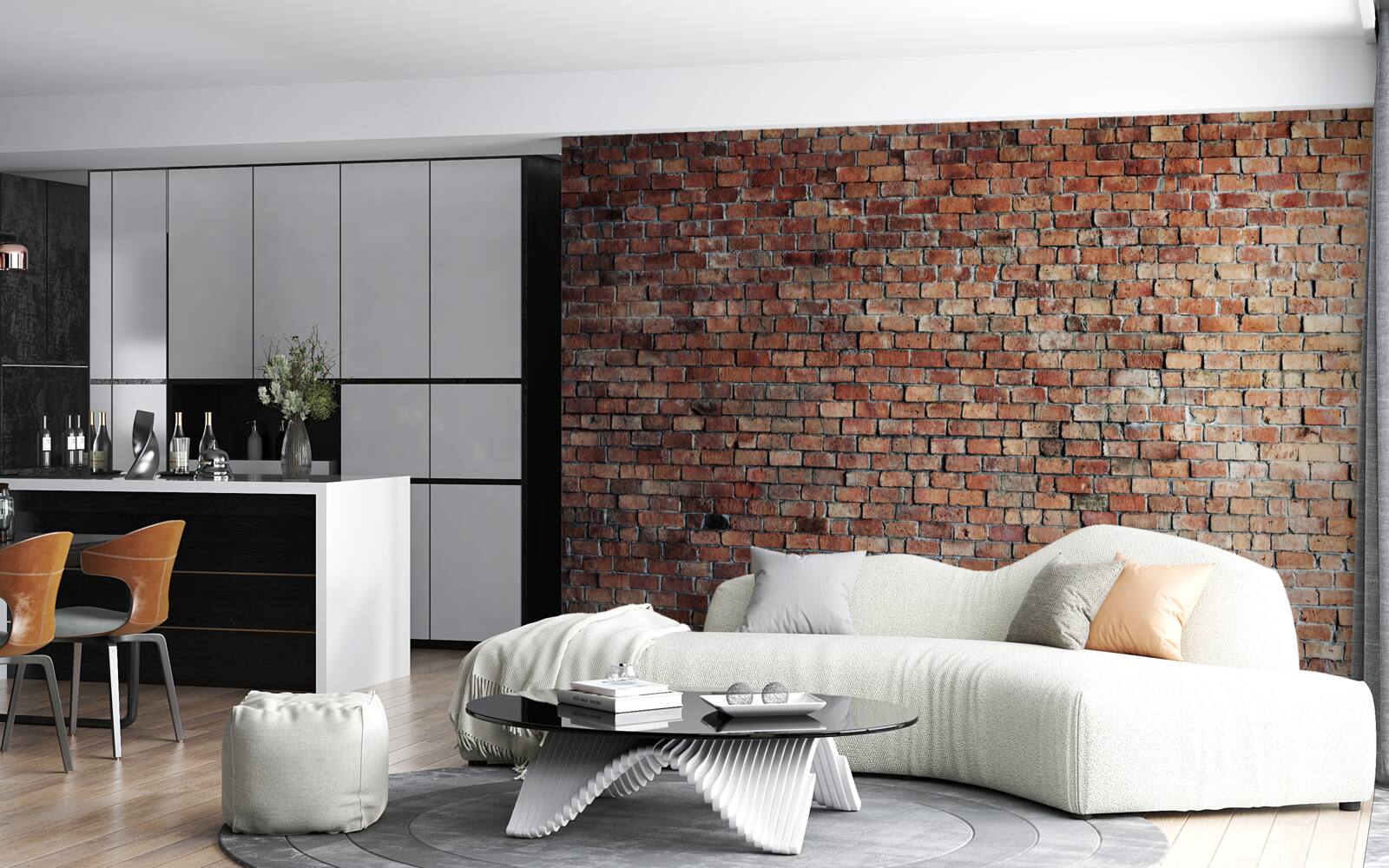 Fototapeta stary ceglany mur