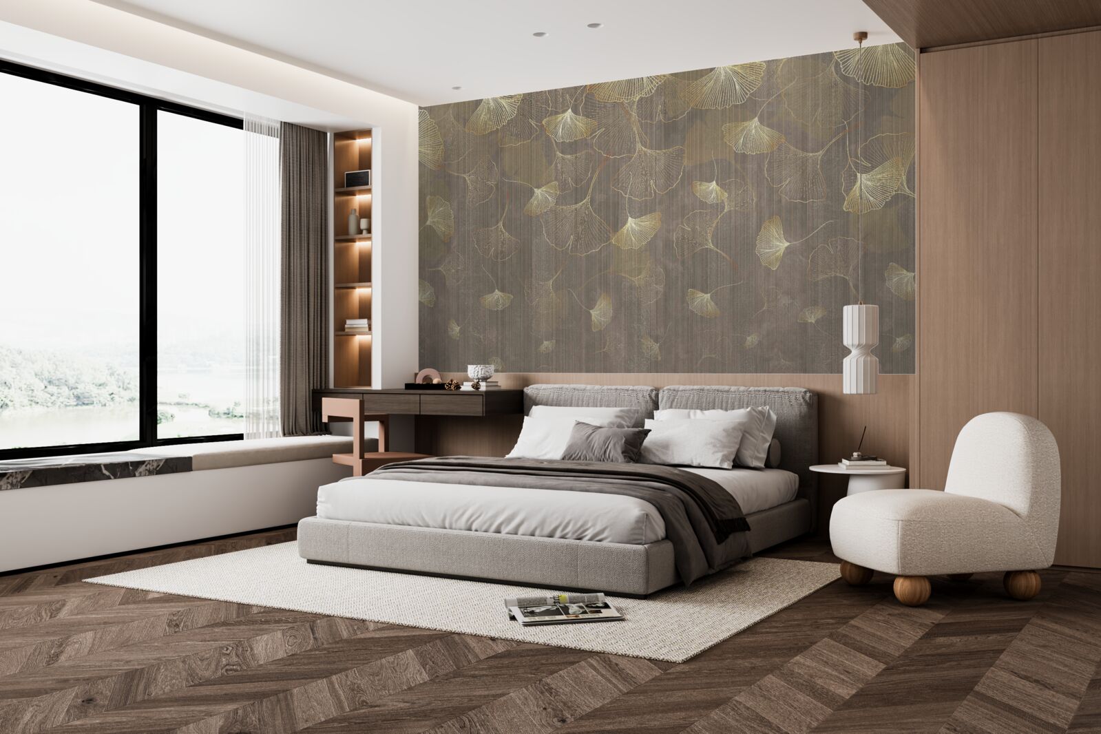 Фотошпалери пелюстки квітів, що падають з неба