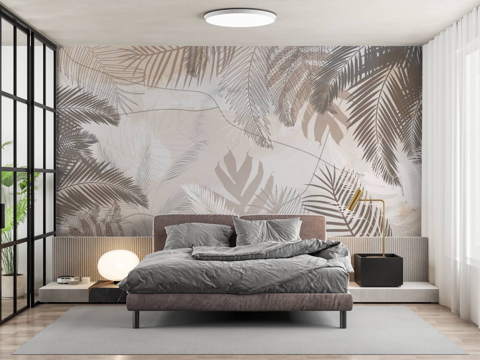 Фотошпалери розмаїття кольорів осіннього листя